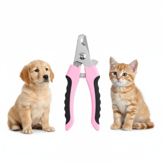 Cortauñas premium indoloro para mascotas, en acero inoxidable preparad para perros y gatos