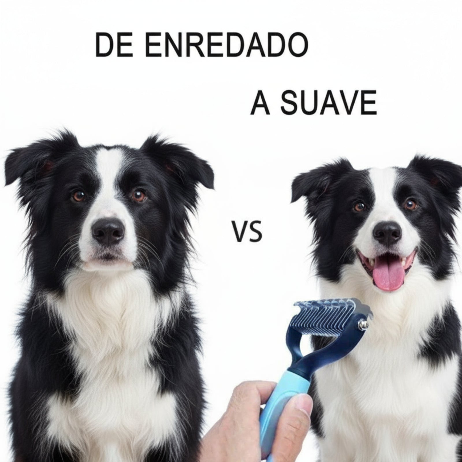 peine para desenredar nudos de perros y gatos, peina y desenreda